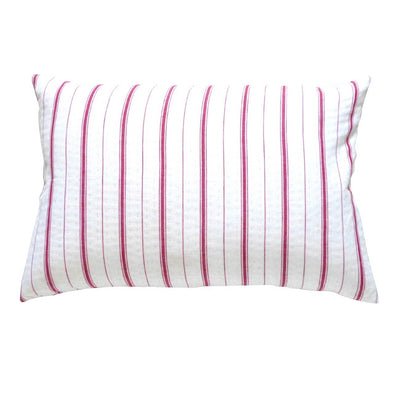 Red Ticking Cushion (2)