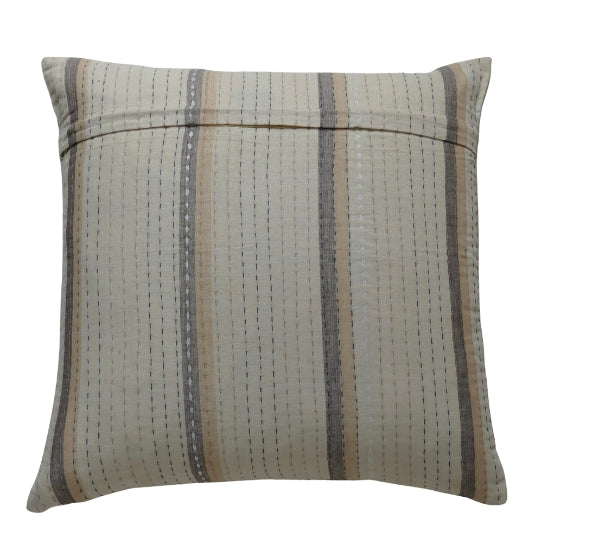 Tan Ticking cushion