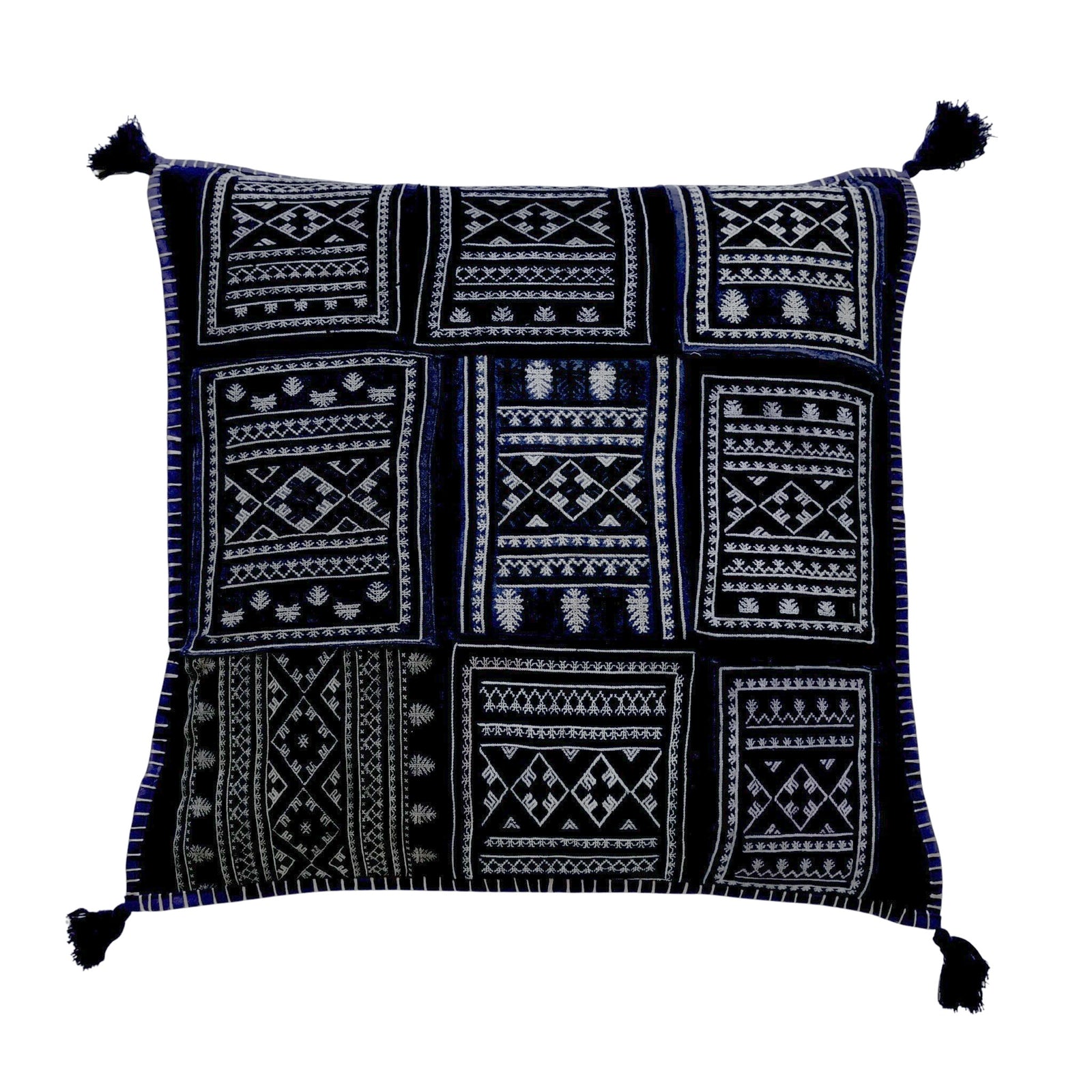 Black Street Blues cushion
