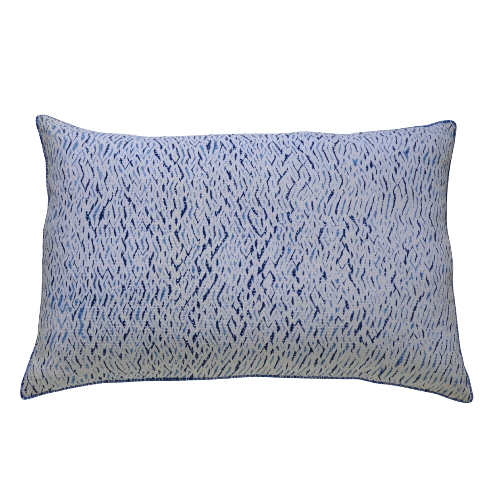 White Indigo Shibori cushion (2)