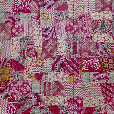 Red Empress patchwork quilt