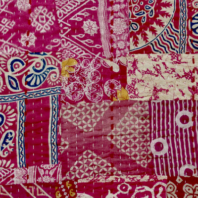 Red Empress patchwork quilt