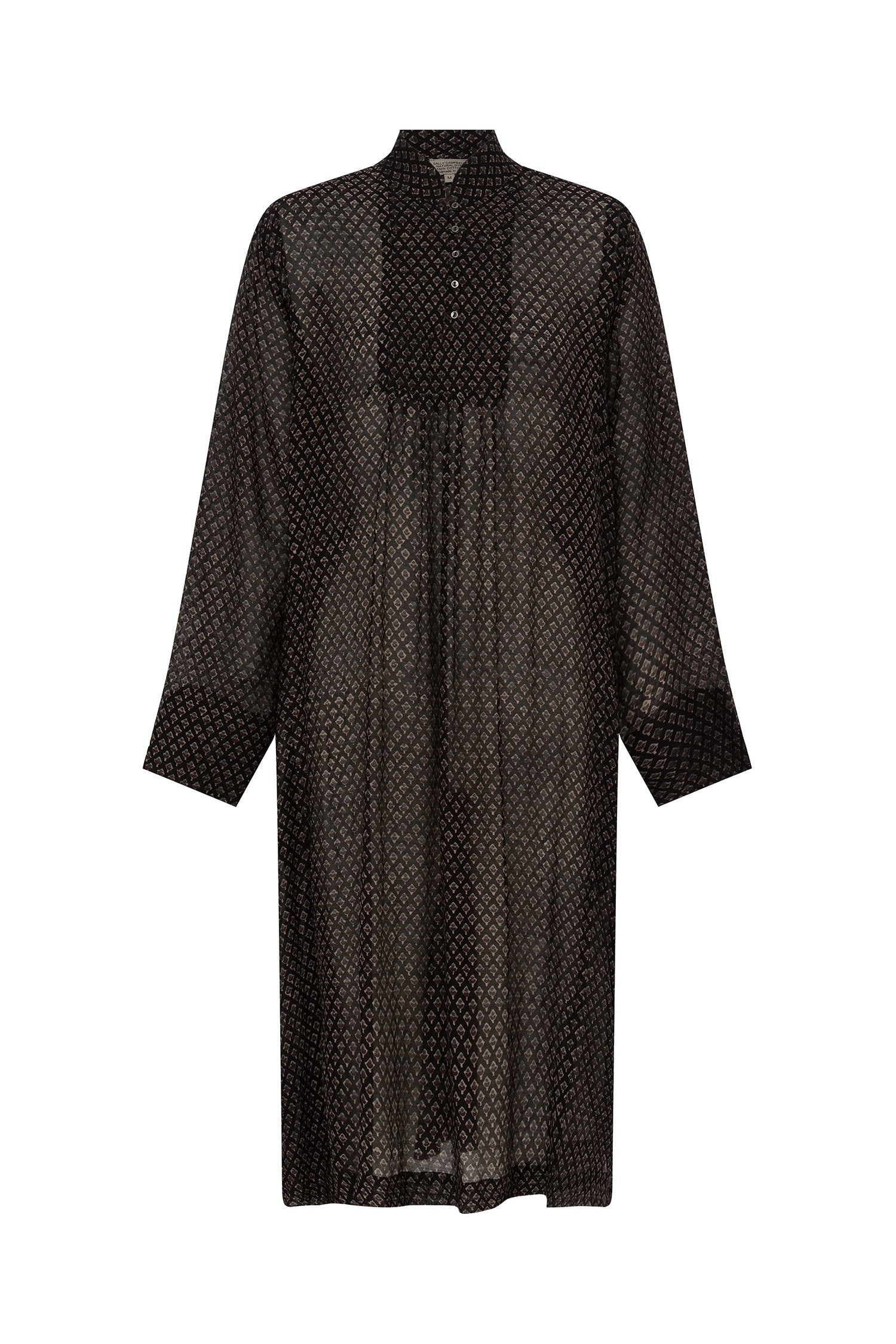 Night Noir Smock Dress