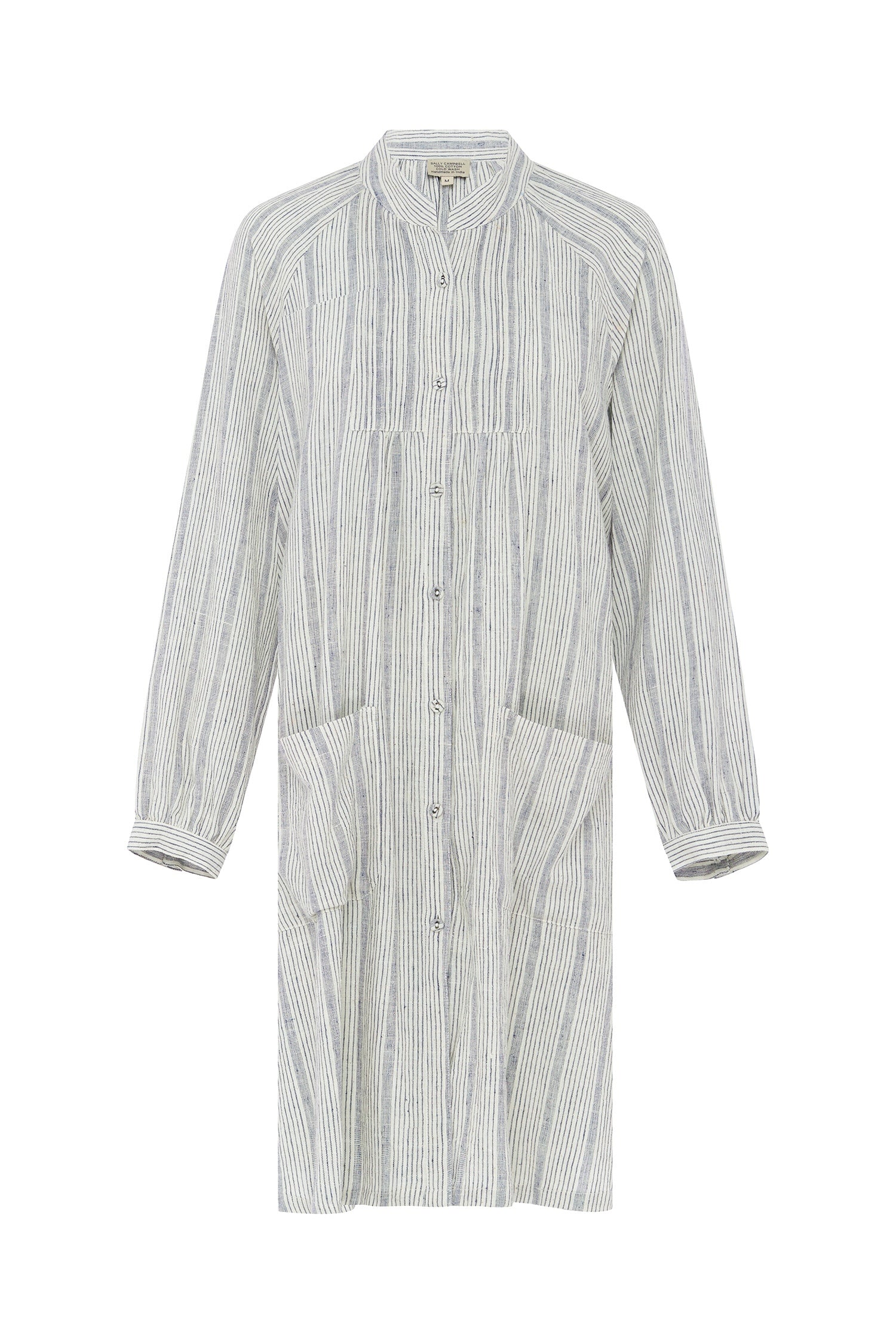 Sea Stripe Smock Coat