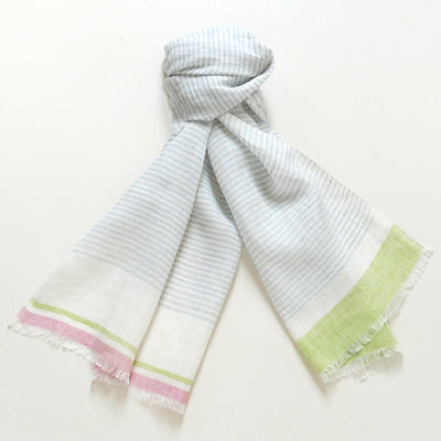 Raspberry Lime Sublime scarf