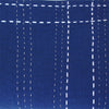 Indigo / White stitch quilt