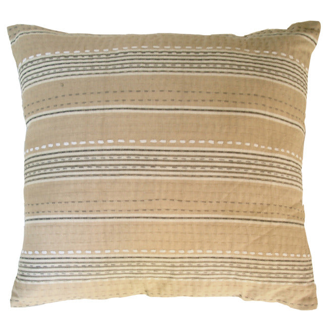 Camel Stripe Cushion