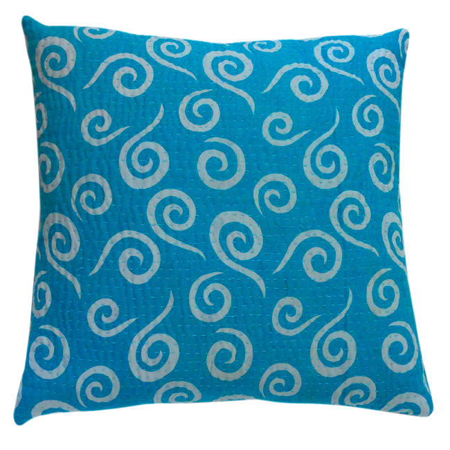 Azure cushion