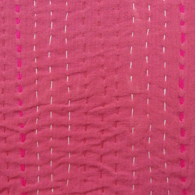 Pink Paradise Vintage Sari Quilt