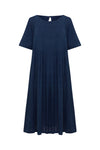 Indigo Tea Dress