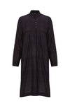 Black Indigo Smock Dress