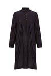 Black Indigo Smock Dress