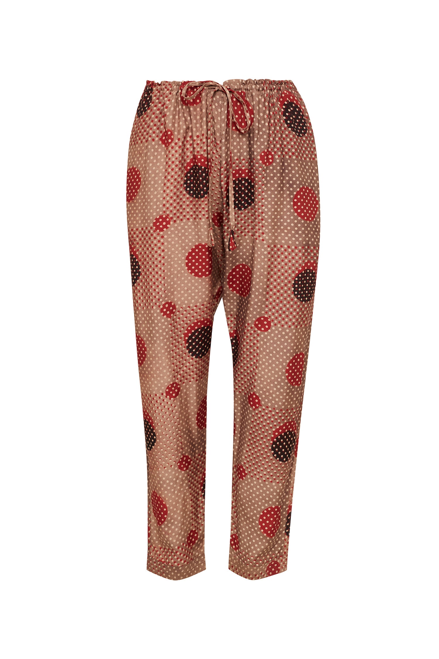 Dotty Spot Silk Trouser