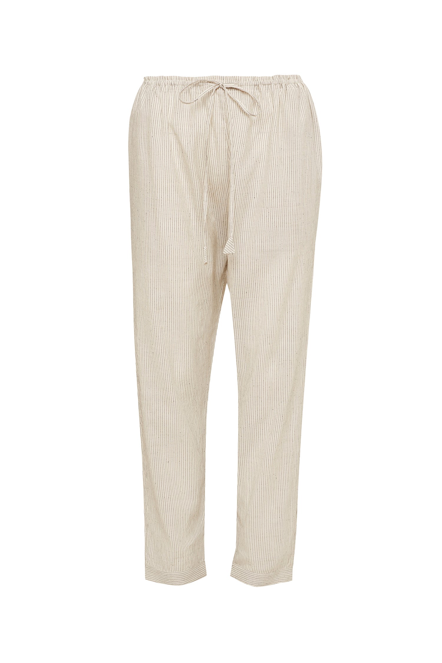 White/Black Pinstripe Trouser