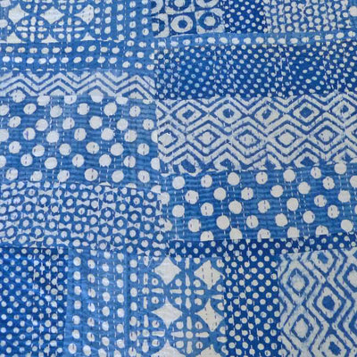 Indigo Mud Resist Dots