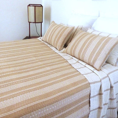 Camel Stripe Quilt