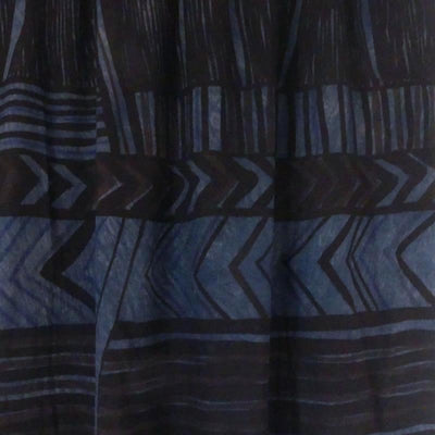 Inky Indigo shawl