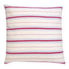 Rhubarb stripe cushion
