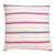 Rhubarb stripe cushion