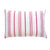 Stone and Red Ticking Cushion (2)