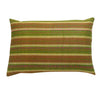 Olive and Red cushion (2)