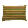 Olive and Red cushion (2)