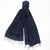 Inky Indigo Shawl