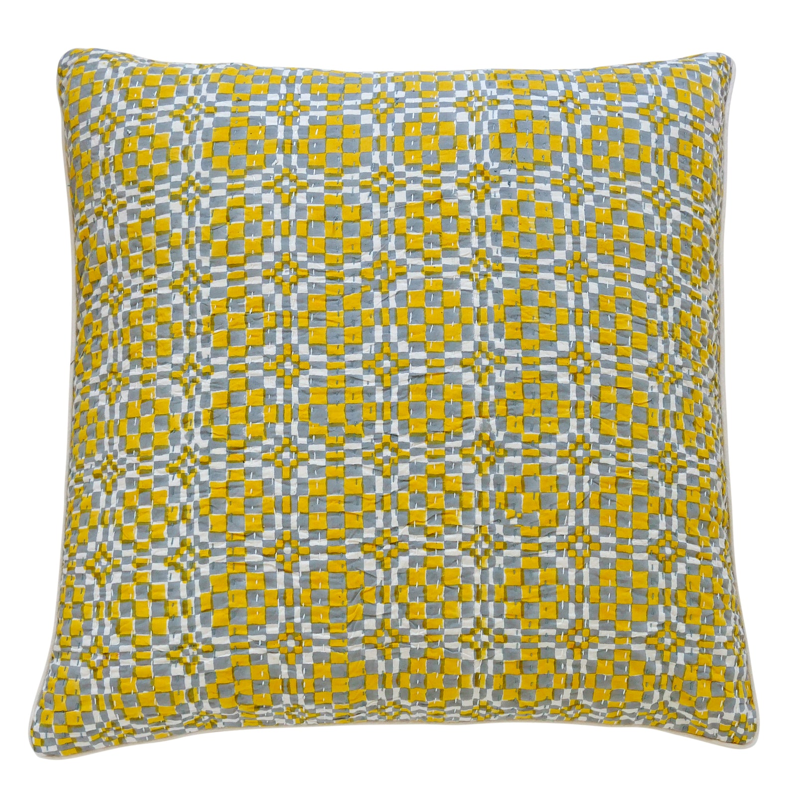 Lemon Twist cushion