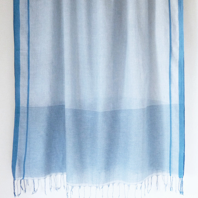 Blue Gingham Sarong