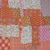 Tangerine Tango Vintage Sari Quilt