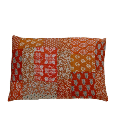 Pumpkin patchwork(2) cushion