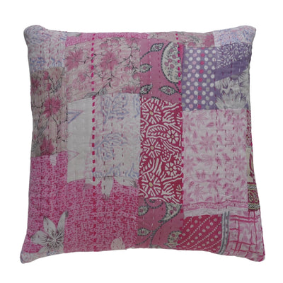 Romance patchwork cushion