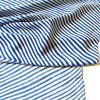 Indigo Silk Shibori - Stripe Scarf