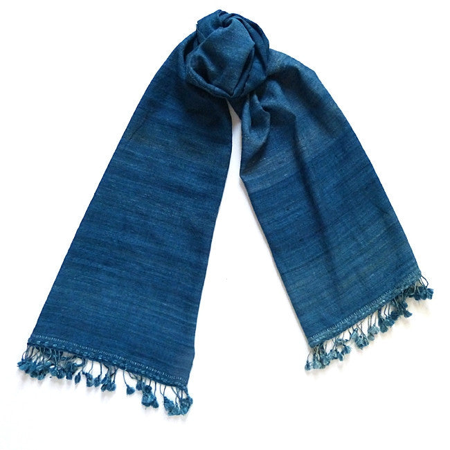 Peacock Silk Scarf