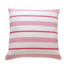 Stone and Red Ticking Cushion (1)