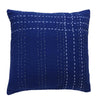 Indigo with White Stitching Cushion