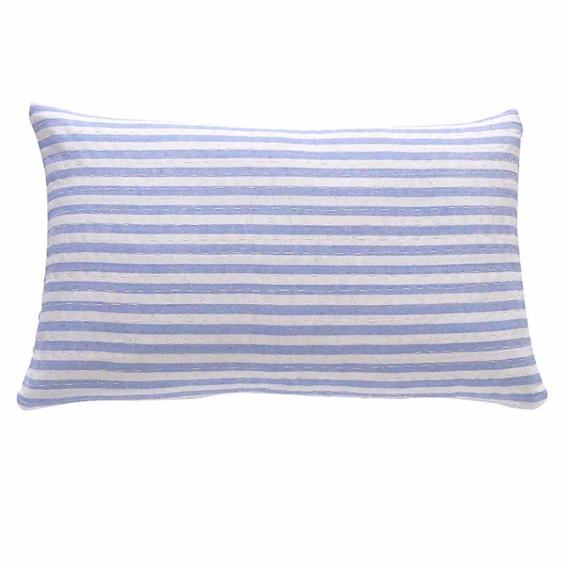 Azure Stripe Cushion (2)