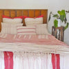 Red/Cream/White quilt