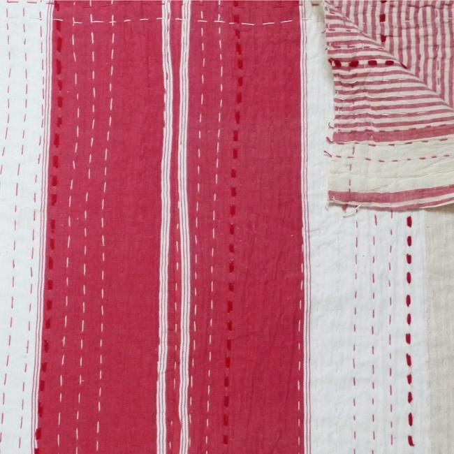 Red/Cream/White quilt