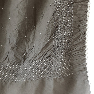 Pearl grey shawl