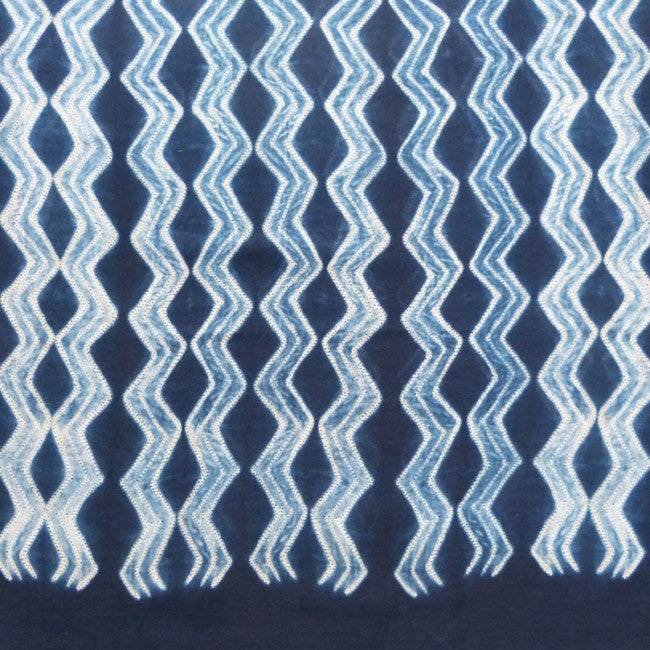 Shibori ZigZag sarong
